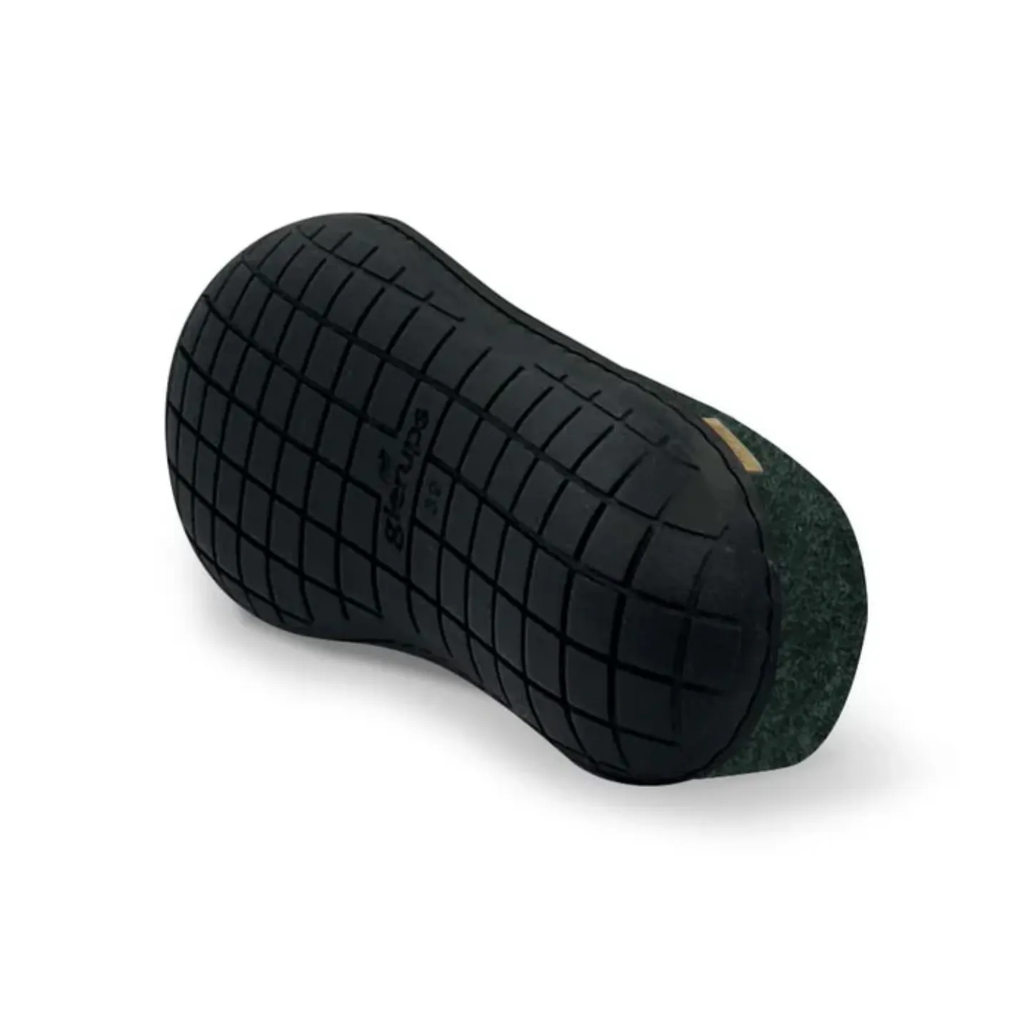 Glerups The Slip-On Forest - Black Rubber