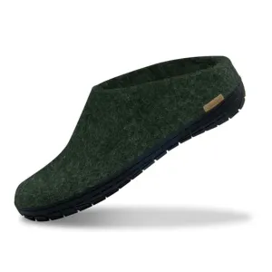 Glerups The Slip-On Forest - Black Rubber