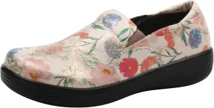 Glolily Kate Women's Slip-On Shoe - Professional Lightweight Extra Cushion, Slip-Resistant Work Shoe with Removeable Supportive Orthothic Arch Support Footbed