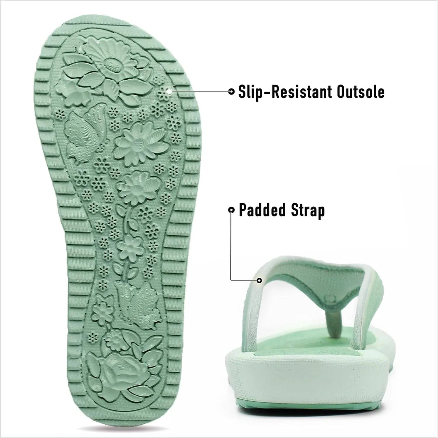 Gold Pigeon Breeze Ultra Light Women Flip Flops