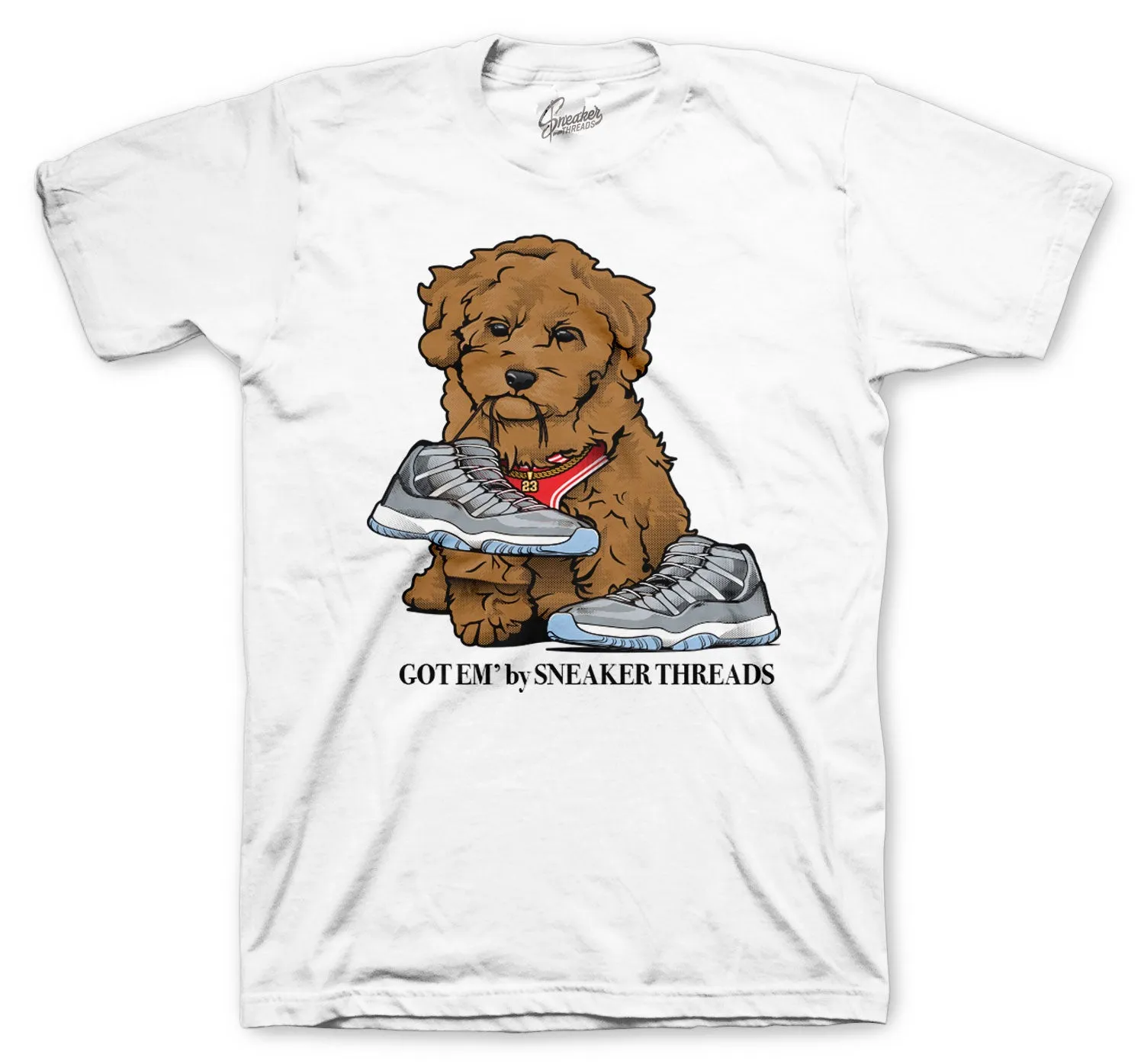 Got Em T-Shirt - Retro 11 Cool Grey