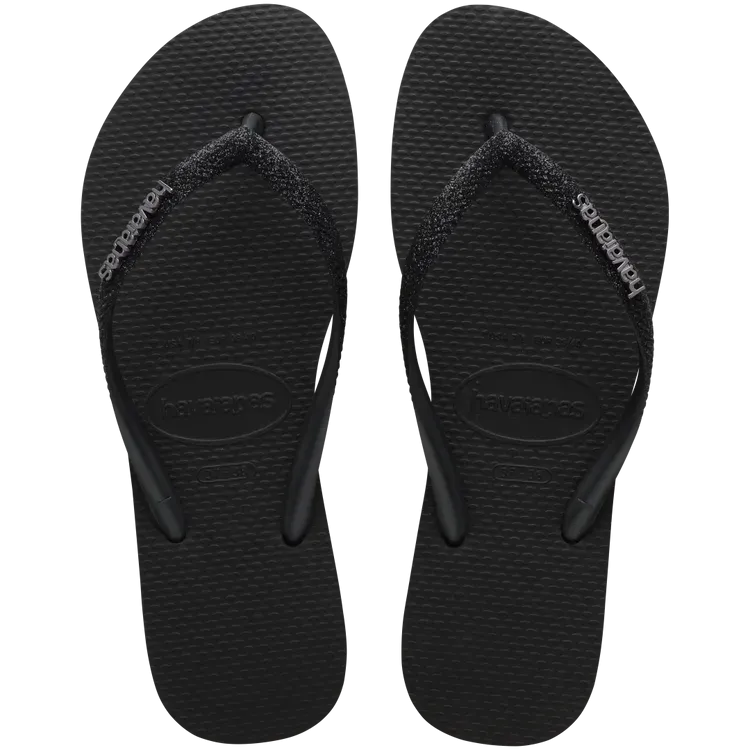 GREY GLITTER FLIP FLOP