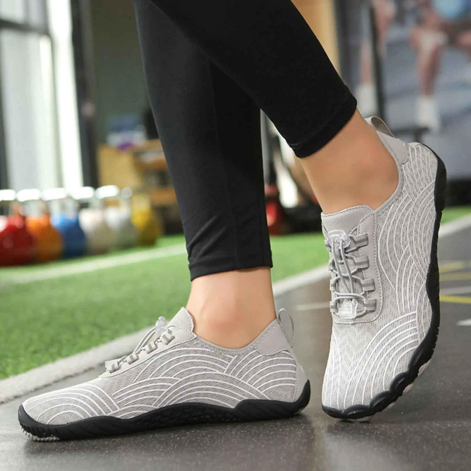 Grounded Footwear for Women Men Wide Toe Box Barefoot Grounding Shoes Quick-Dry Water Swim Surf Outdoor Sports Hike Waterproof Trail Running Non-Slip Comfort Shoe Quick Dry Aqua Pool Beach