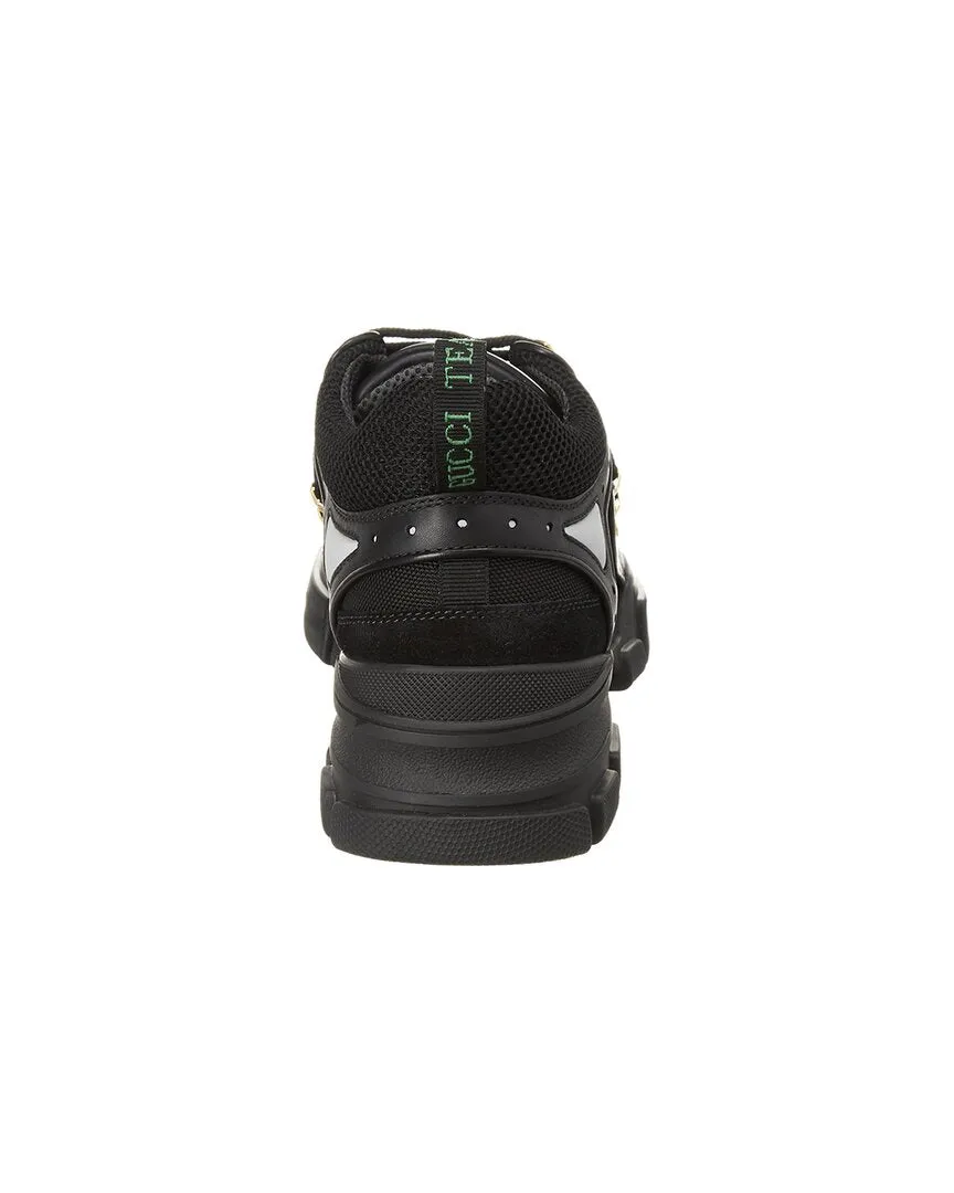 Gucci Flashtrek Leather & Mesh Sneaker