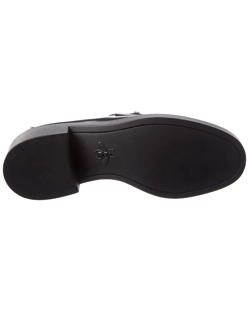 Gucci Horsebit Leather Platform Loafer