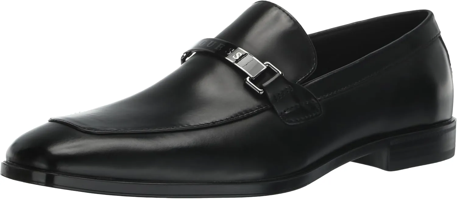 Guess Men's HISOKO Loafer, Black 001, 12