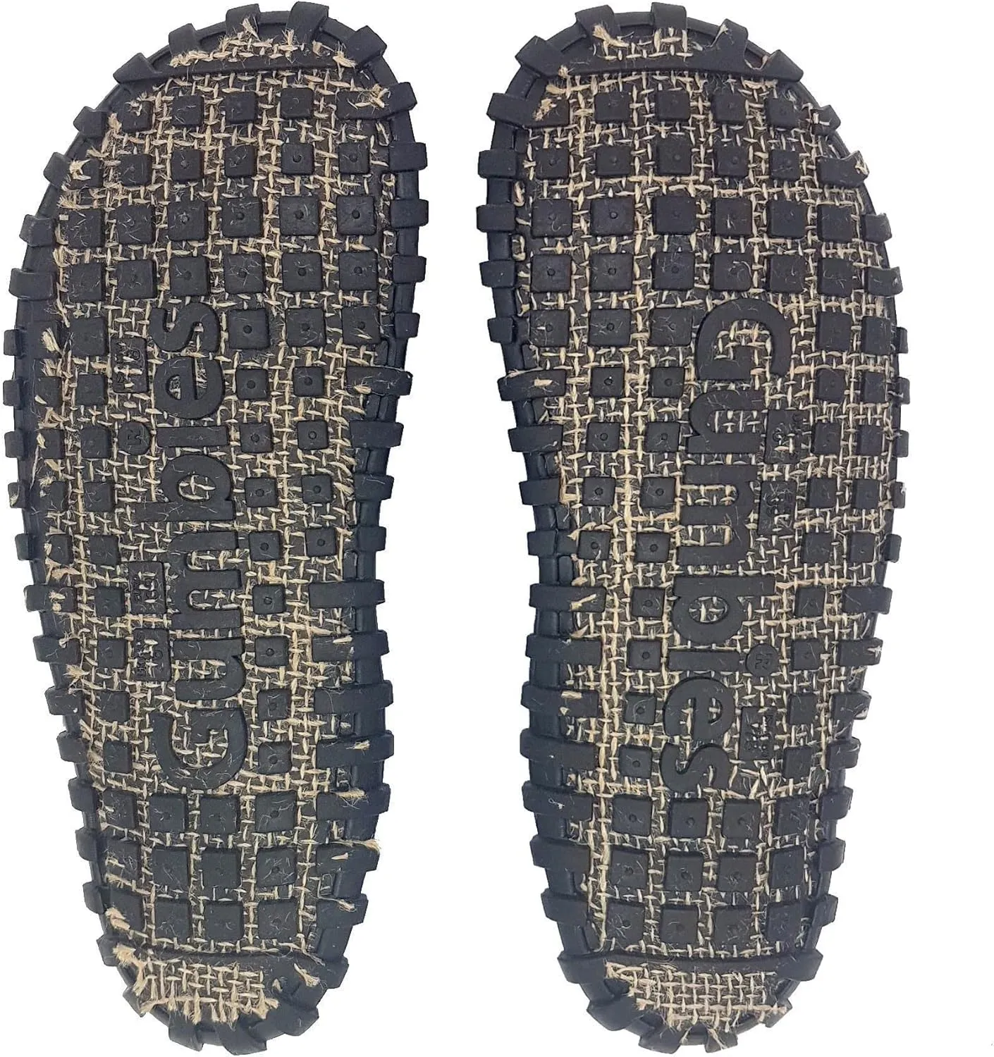 Gumbies Cairns Unisex Flip Flops with Supersoft Cotton Toe Post, Fabric Footbed & Recycled Rubber Sole - Comfort Guaranteed