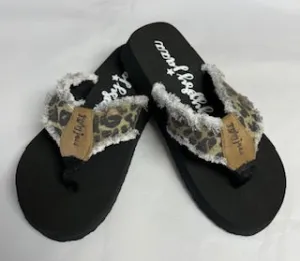 Gypsy Jazz Leopard print Flip Flop
