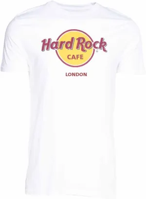 Hard Rock Classic White Tee New Logo