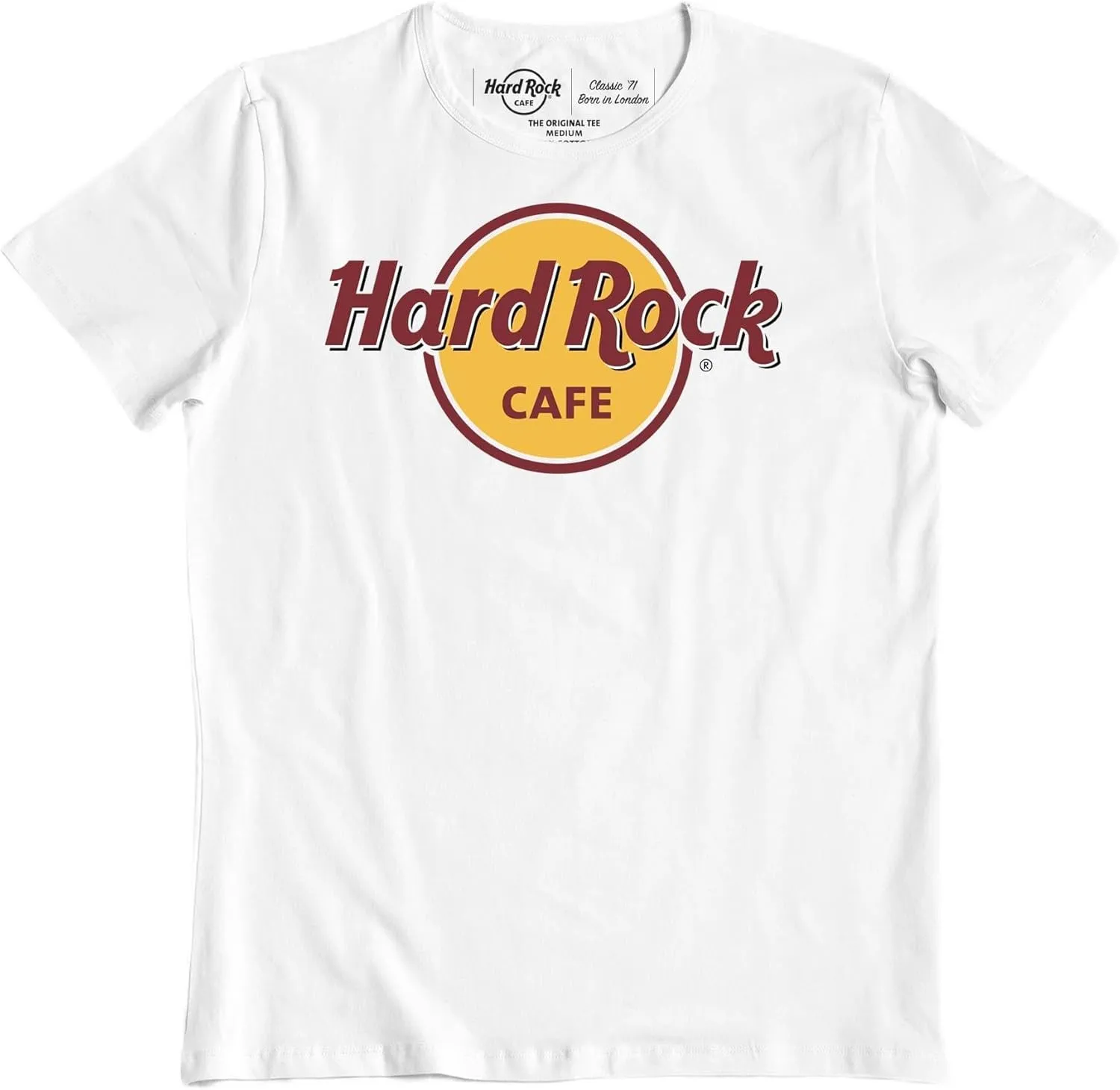 Hard Rock Classic White Tee New Logo