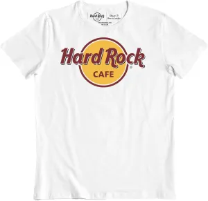 Hard Rock Classic White Tee New Logo