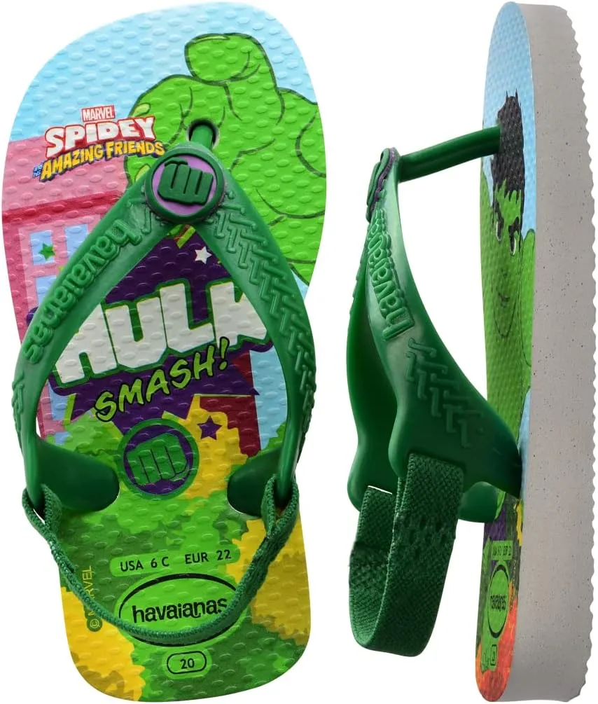 Havaianas Baby Marvel Sandals - Baby Water Shoes with Back Strap