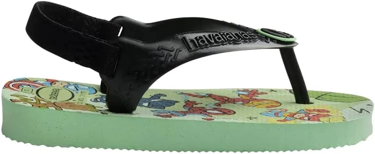 Havaianas Baby Marvel Sandals - Baby Water Shoes with Back Strap