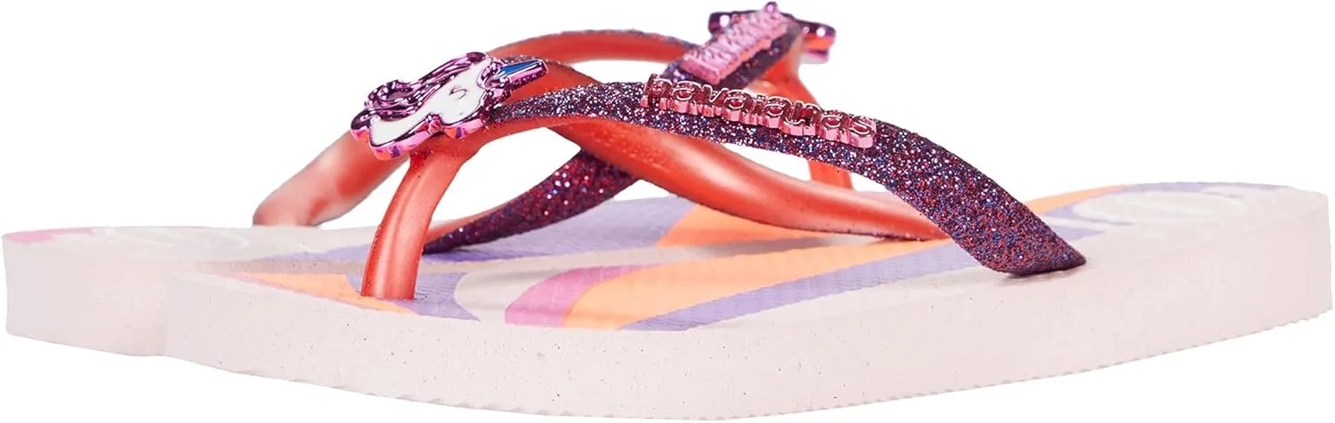 Havaianas Girl's Kid's Slim Glitter Flip Flop Sandal