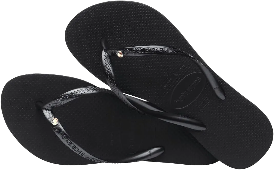 Havaianas Women's Slim Crystal Flip Flops
