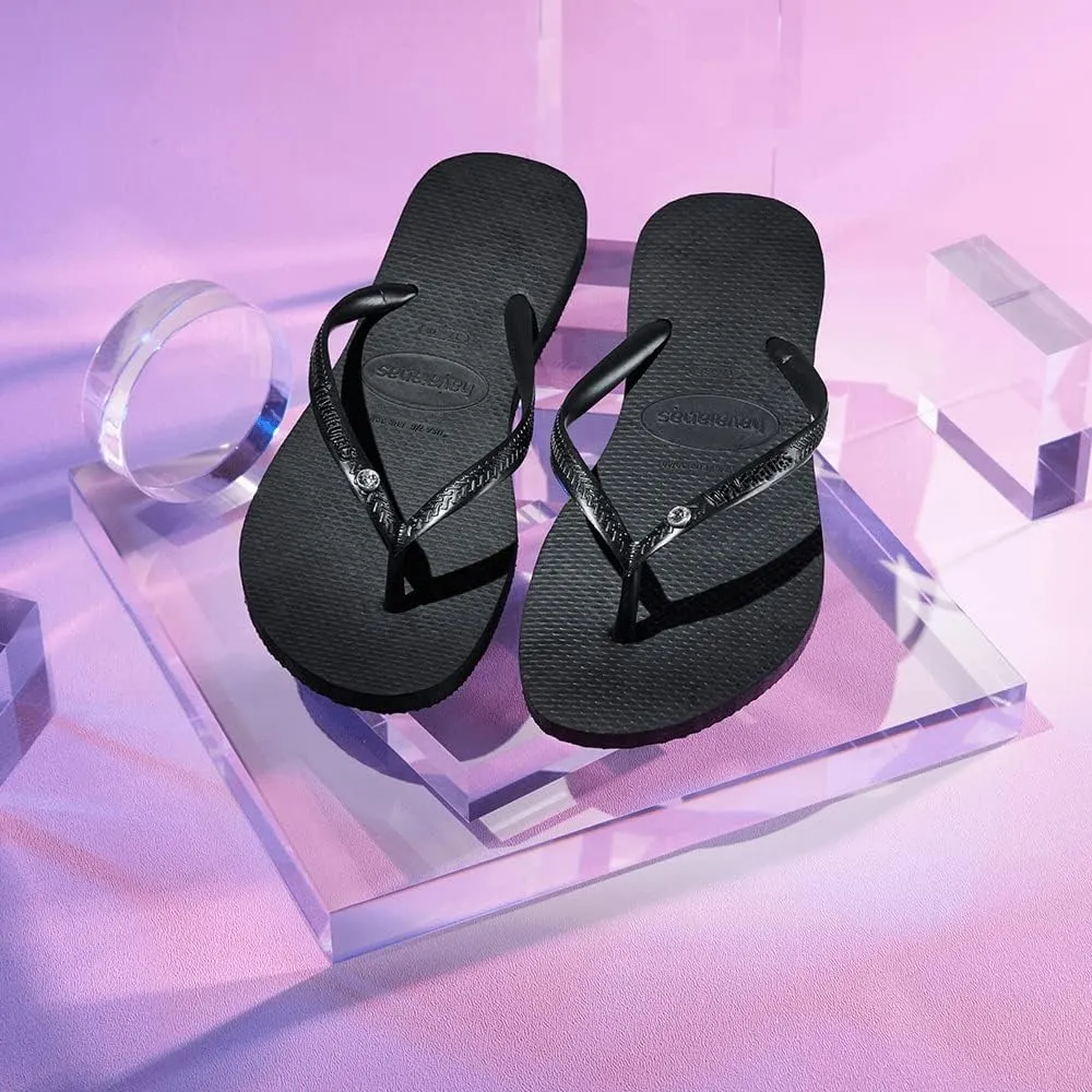 Havaianas Women's Slim Crystal Flip Flops