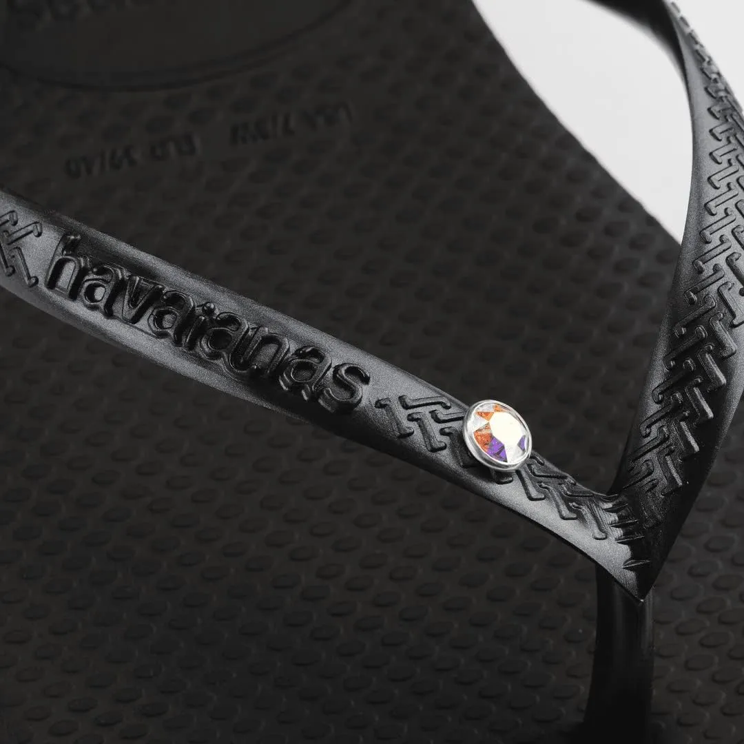 Havaianas Women's Slim Crystal Flip Flops