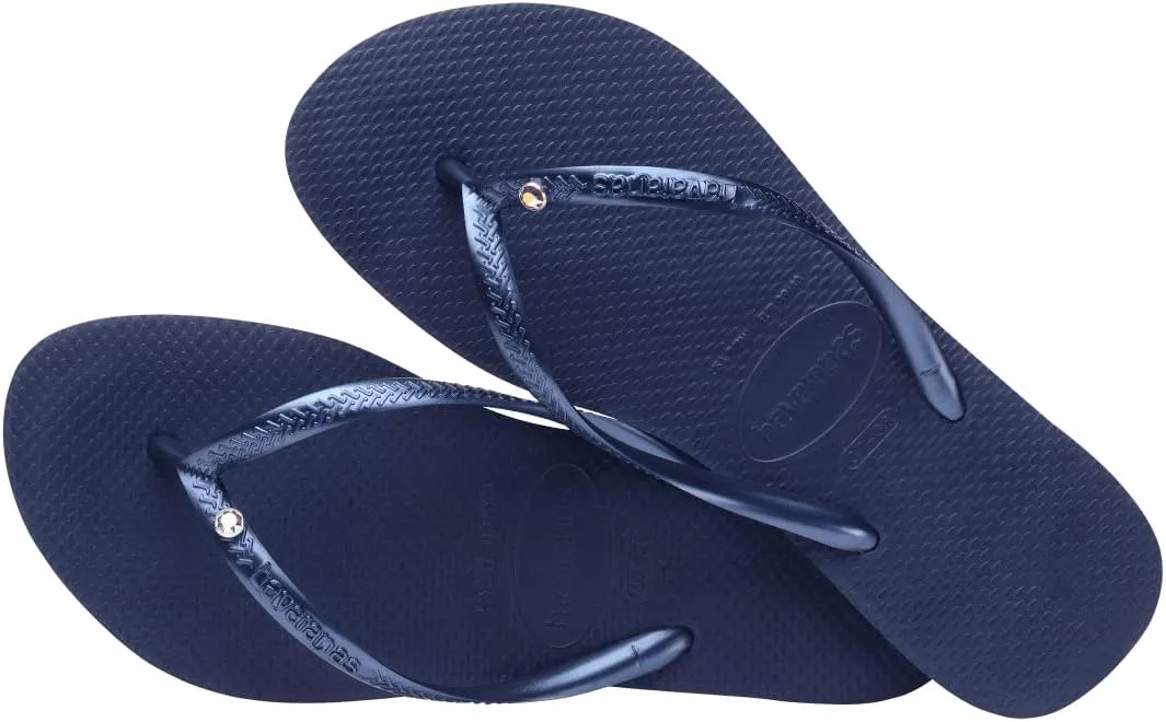 Havaianas Women's Slim Crystal Flip Flops