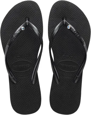Havaianas Women's Slim Crystal Flip Flops