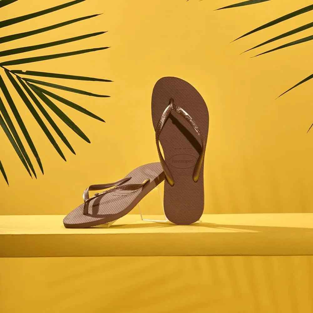 Havaianas Women's Slim Crystal Flip Flops