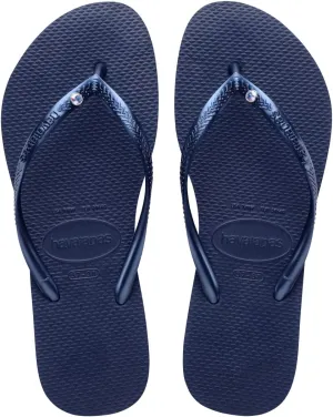 Havaianas Women's Slim Crystal Flip Flops