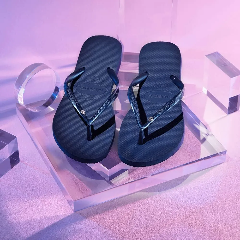 Havaianas Women's Slim Crystal Flip Flops