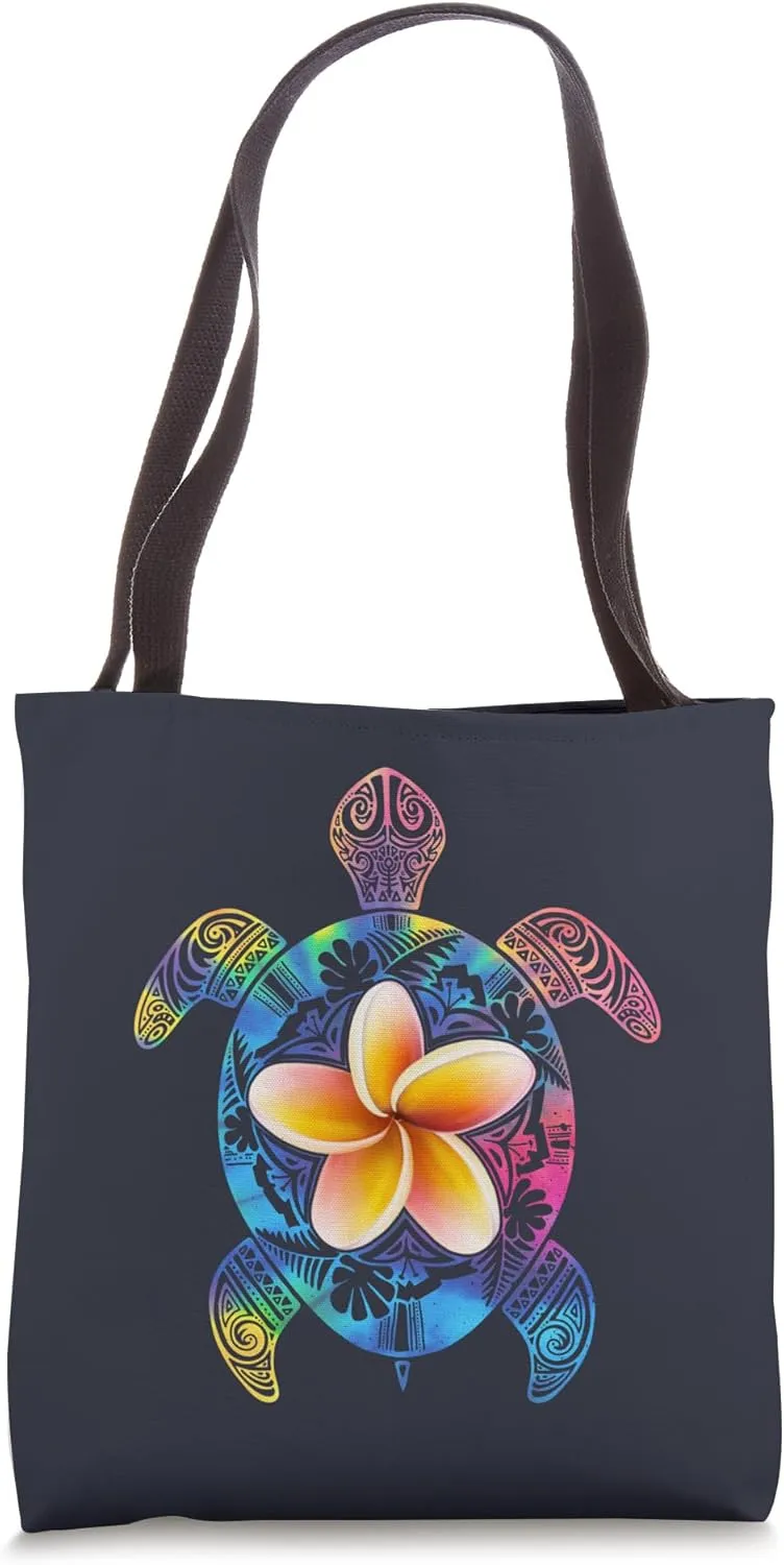 Hawaiian Tie Dye Sea Turtle Hawaii for men and women Tote Bag
