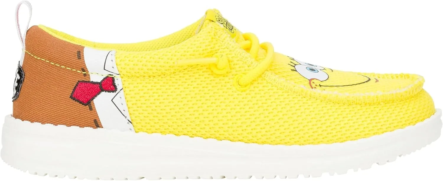 Hey Dude Boy's Wally Funk Spongebob (Little Big Kid) Slip-On