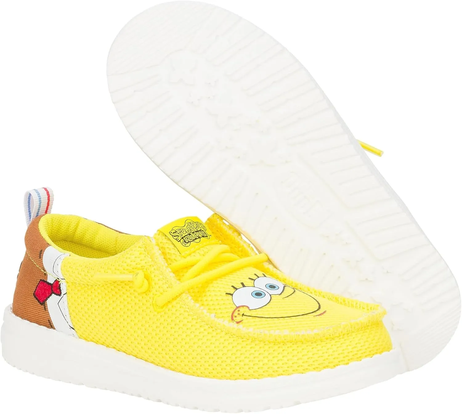 Hey Dude Boy's Wally Funk Spongebob (Little Big Kid) Slip-On
