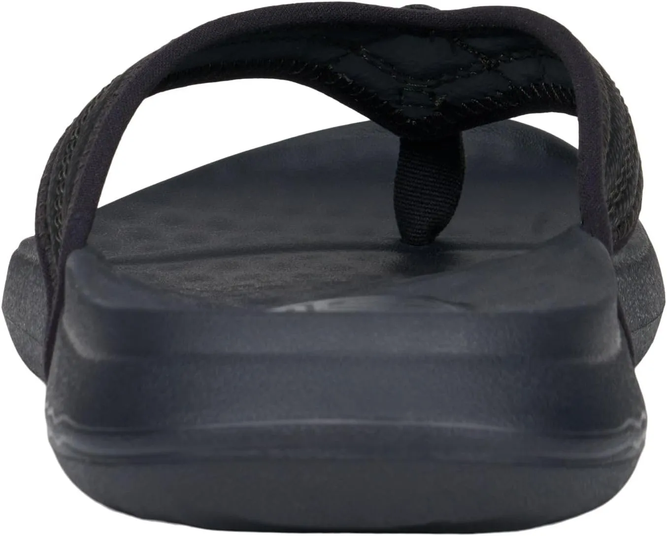 Hey Dude Men's Myers Flip Classic Black/Black | Men's Shoes | Men Slip-on Sandals | Comfortable & Light-Weight