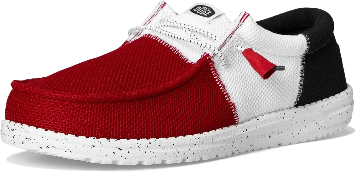 Hey Dude Men's Wally Tri Varsity Mesh Sneaker