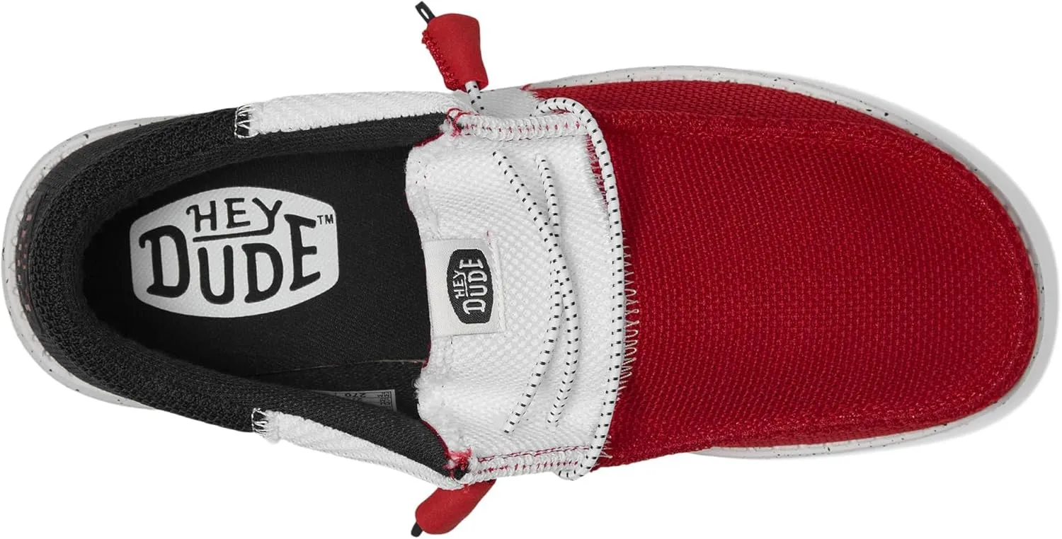 Hey Dude Men's Wally Tri Varsity Mesh Sneaker