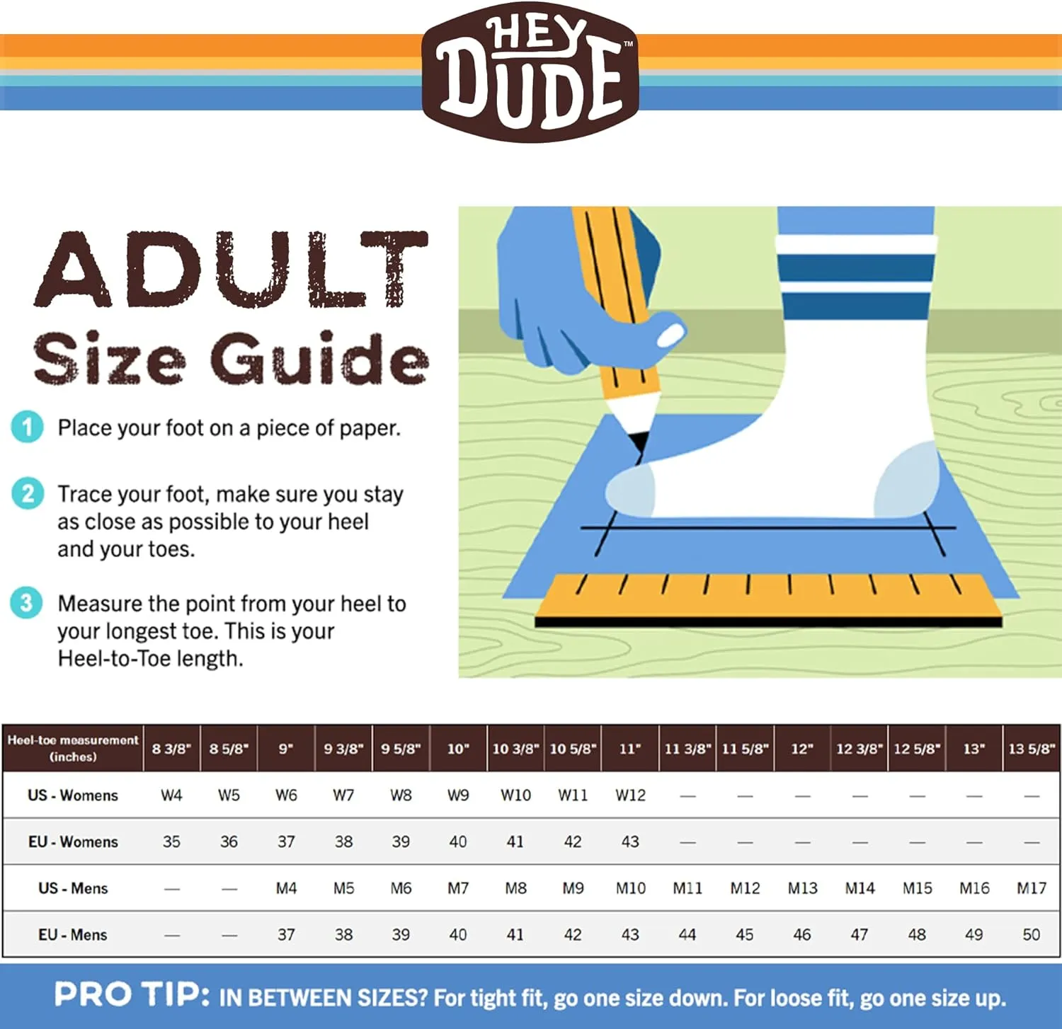 Hey Dude Women's Wendy Brushed Sneaker