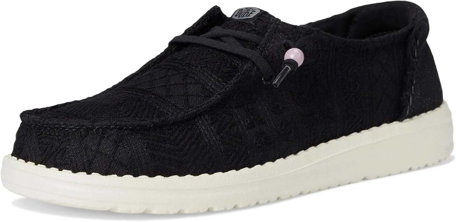 Hey Dude Women's Wendy Crochet Lace Loafer