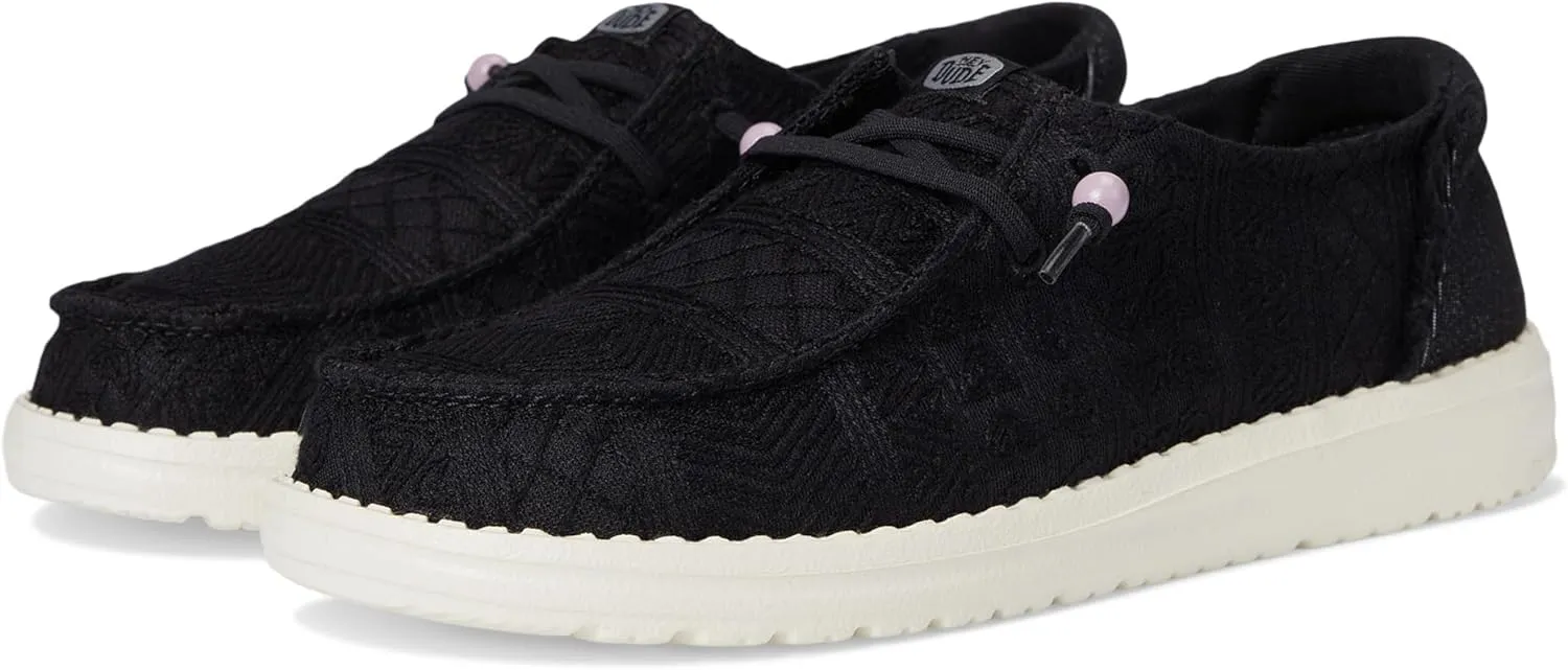 Hey Dude Women's Wendy Crochet Lace Loafer