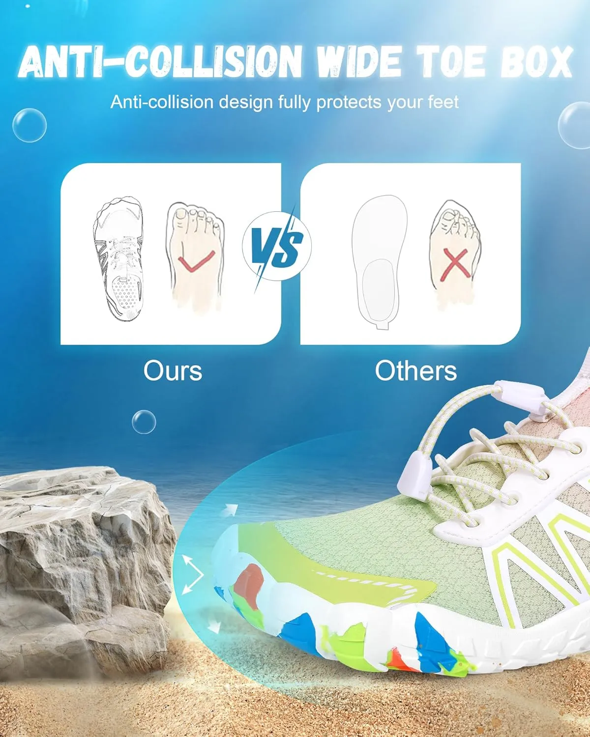 Hike Barefoot Shoes Women Men,Wide Toe Water Shoes 2025 New Breathable Grounded Footwear Non-Slip Fashion Hiking Shoe for Walking Swim Pool Beach Outdoor Water Sports