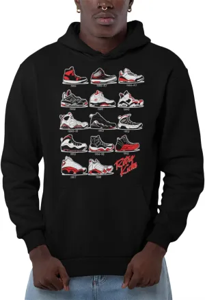 Hoodie To Match Jordan 1 2 3 4 5 6 7 8 9 10 11 12 13 Men's Graphic Hoodies