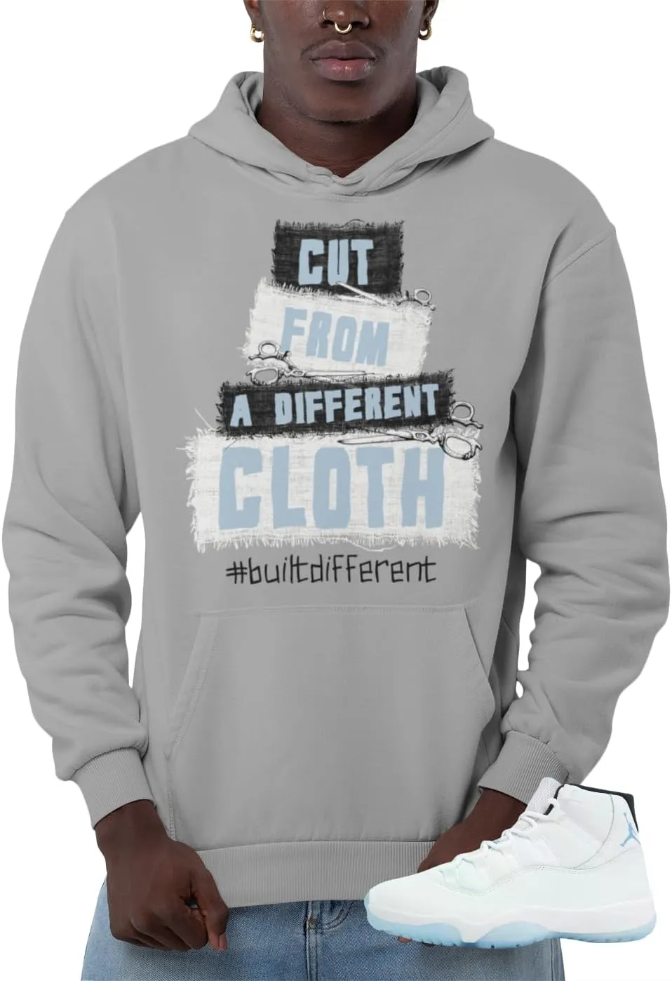 Hoodie To Match Jordan 11 Retro Legend Blue Urban Men's Graphic Hoodie