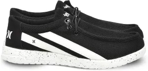 Hurley Kids Elastic Lace Loafers, Canvas Shoes for Boys & Girls - Comfortable, Durable, Stylish - Kid's Fashion Sneakers, Wide Toe Shoes for Everyday Wear