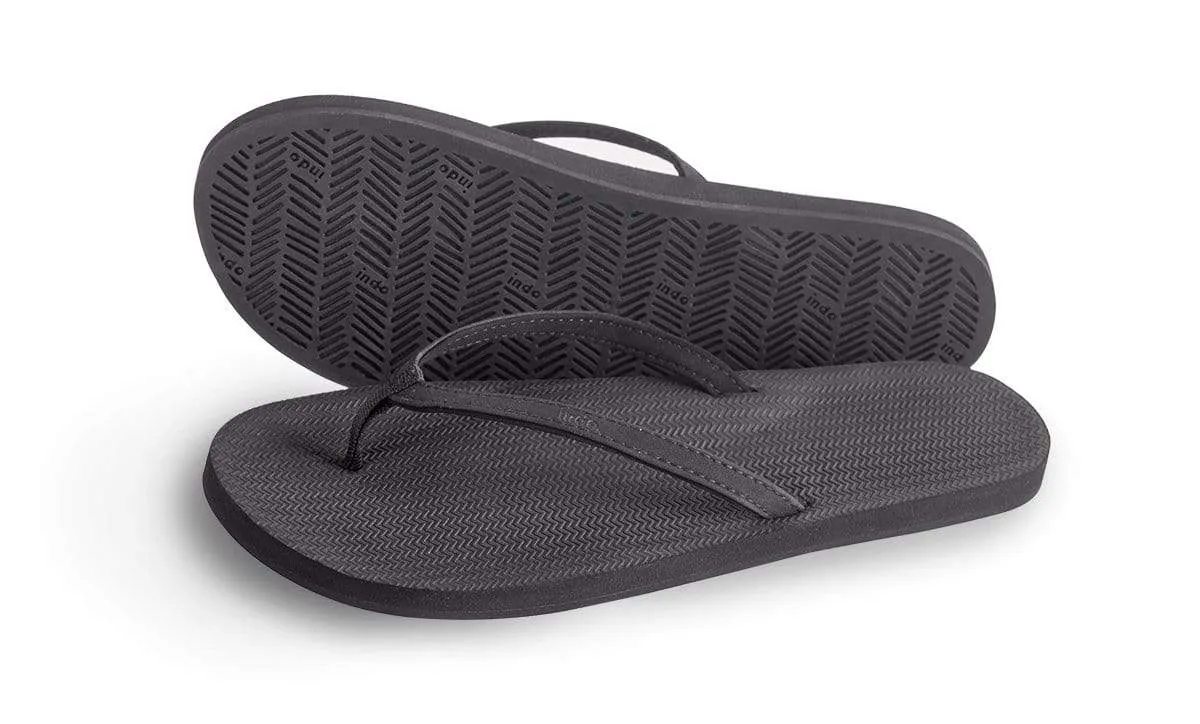 INDOSOLE BLACK FLIP-FLOP