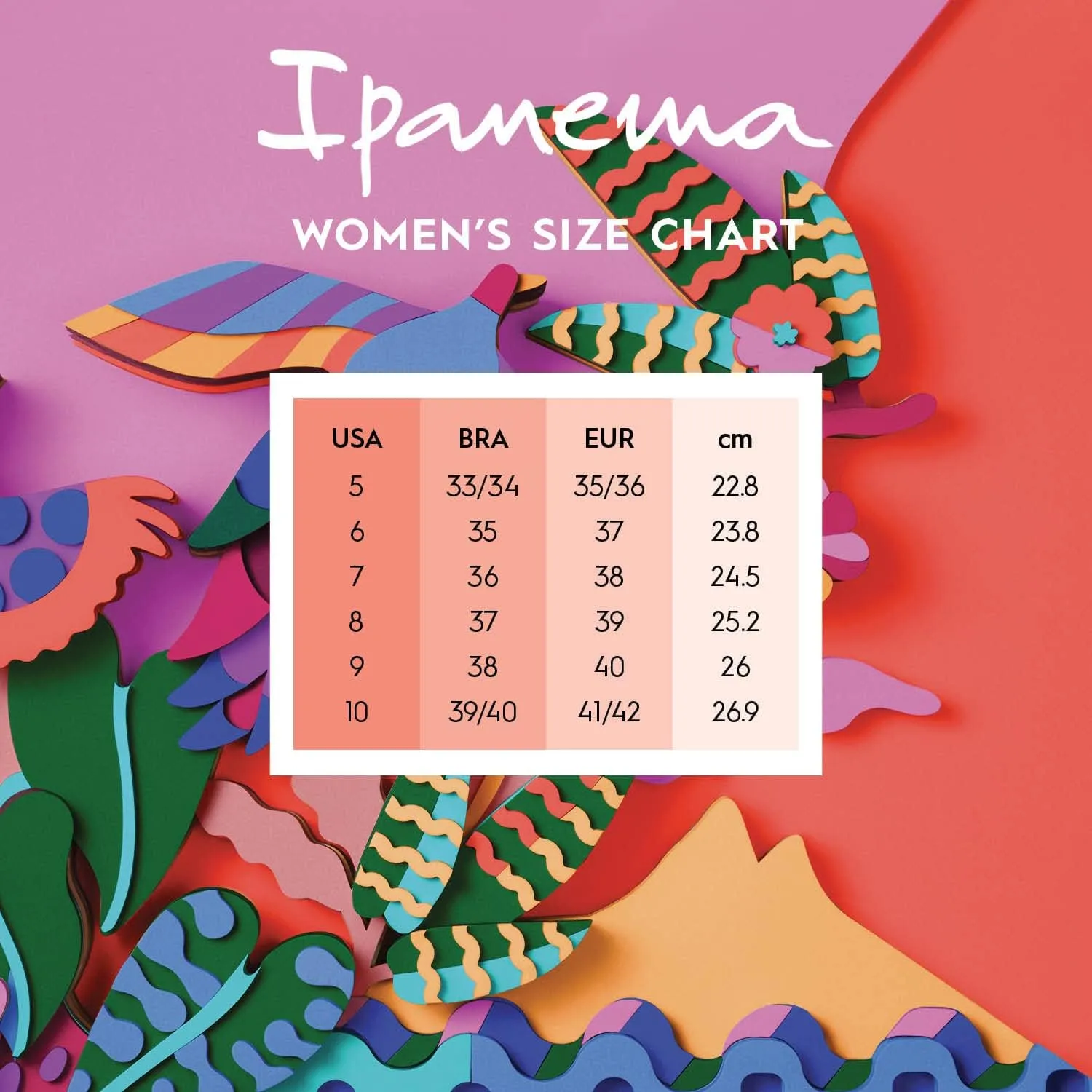 Ipanema Women's Wave Heart Flip Flop