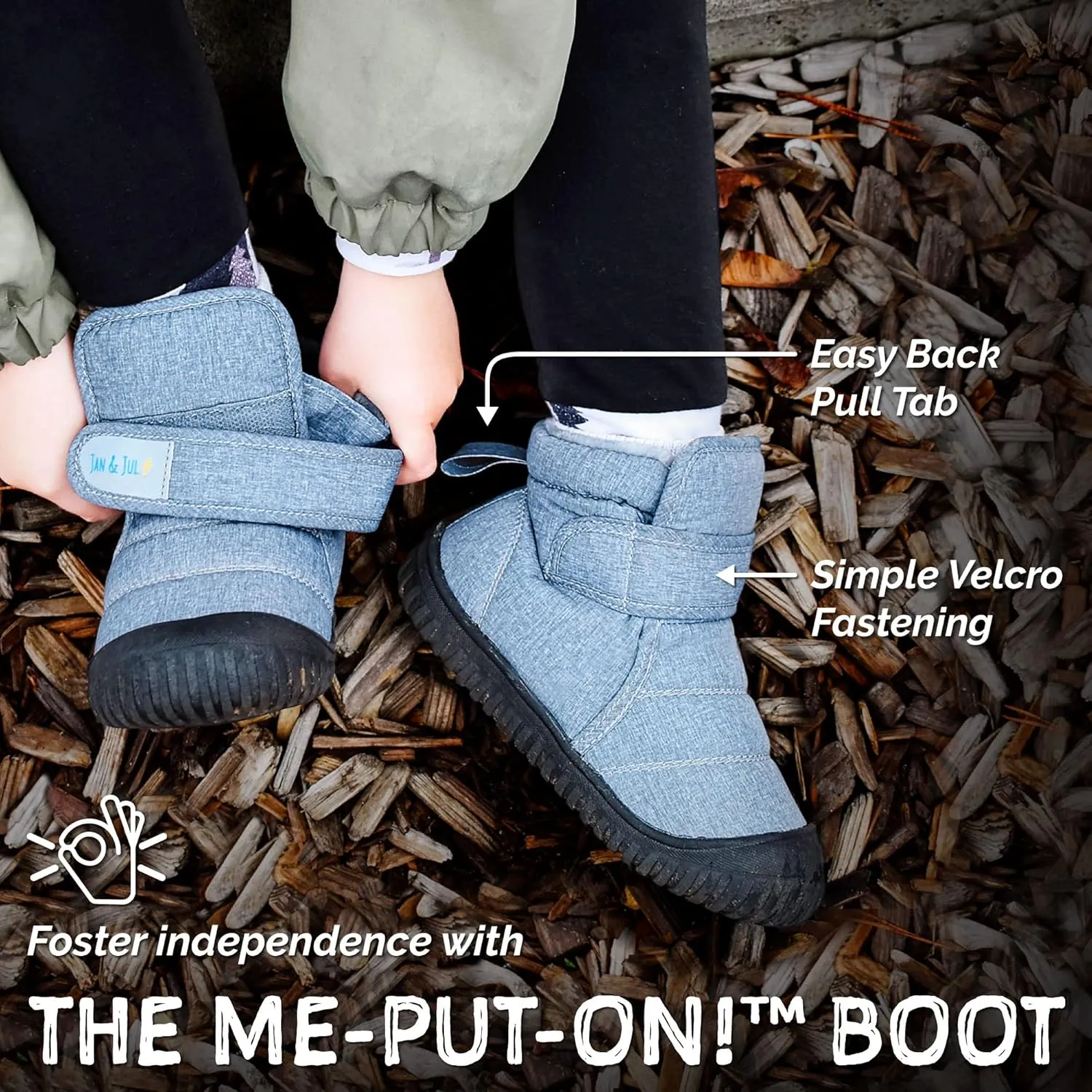 JAN & JUL Toasty-Dry Water-Resistant Winter Boots for Toddlers