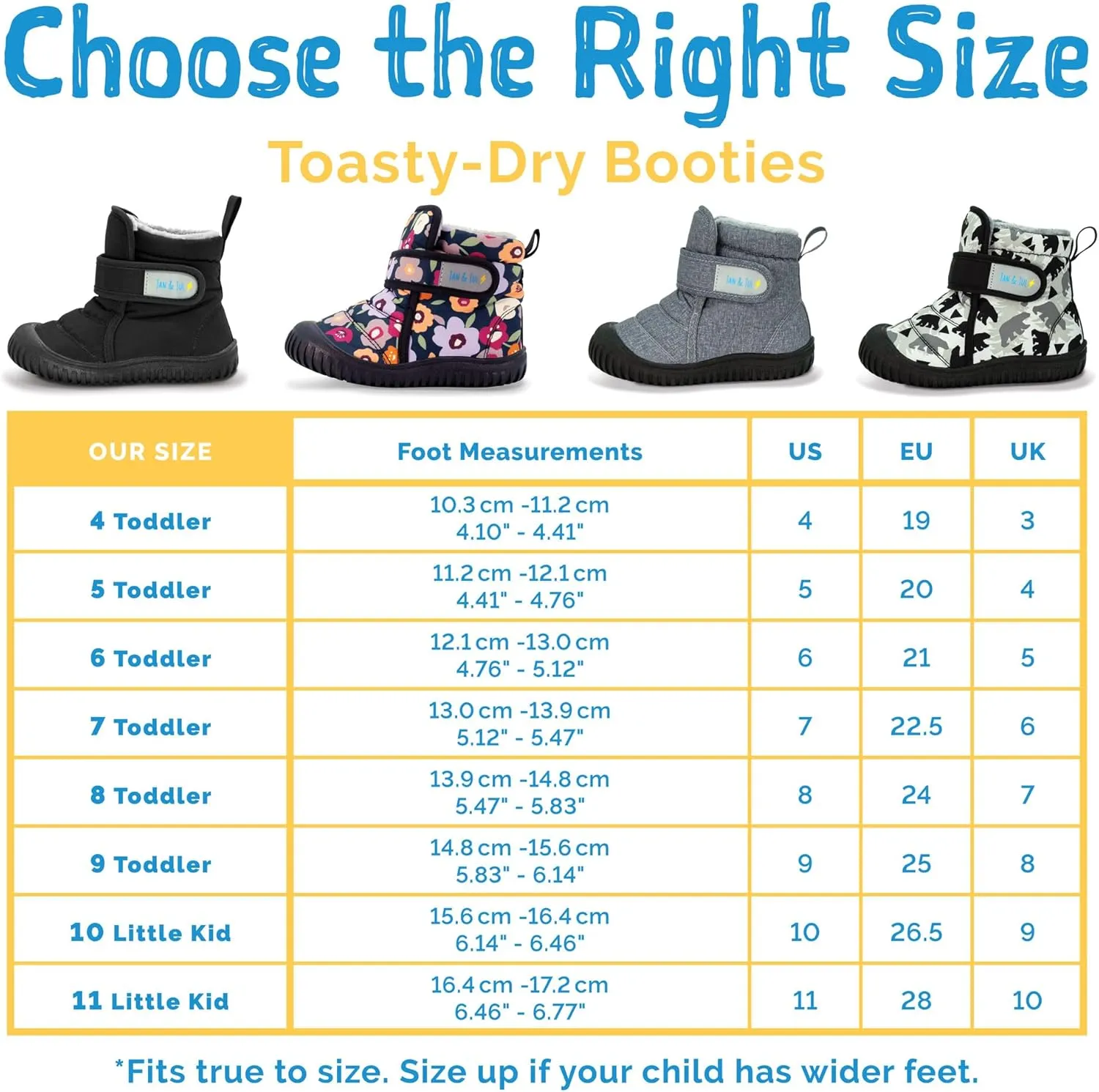 JAN & JUL Toasty-Dry Water-Resistant Winter Boots for Toddlers