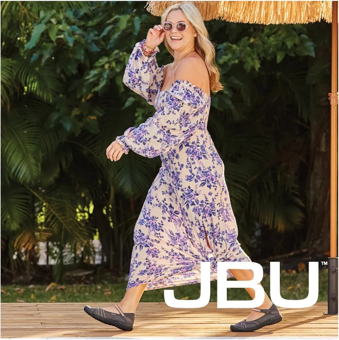 JBU Maya Water Ready Women's Closed Toe Comfort Casual Adjustable Water Shoe
