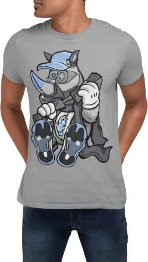 Jordan 11 Cool Grey Men's T Shirt to Match Sneakers, Urban Clothing Graphic Tee to Match Back to Jordan 11s