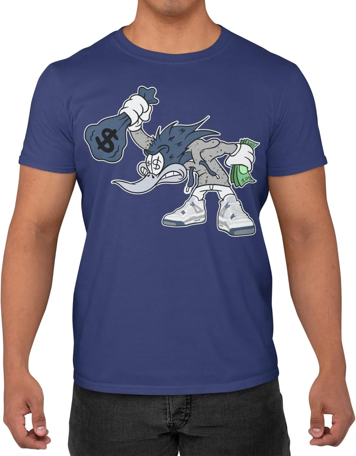 Jordan 11 Cool Grey Men's T Shirt to Match Sneakers, Urban Clothing Graphic Tee to Match Back to Jordan 11s