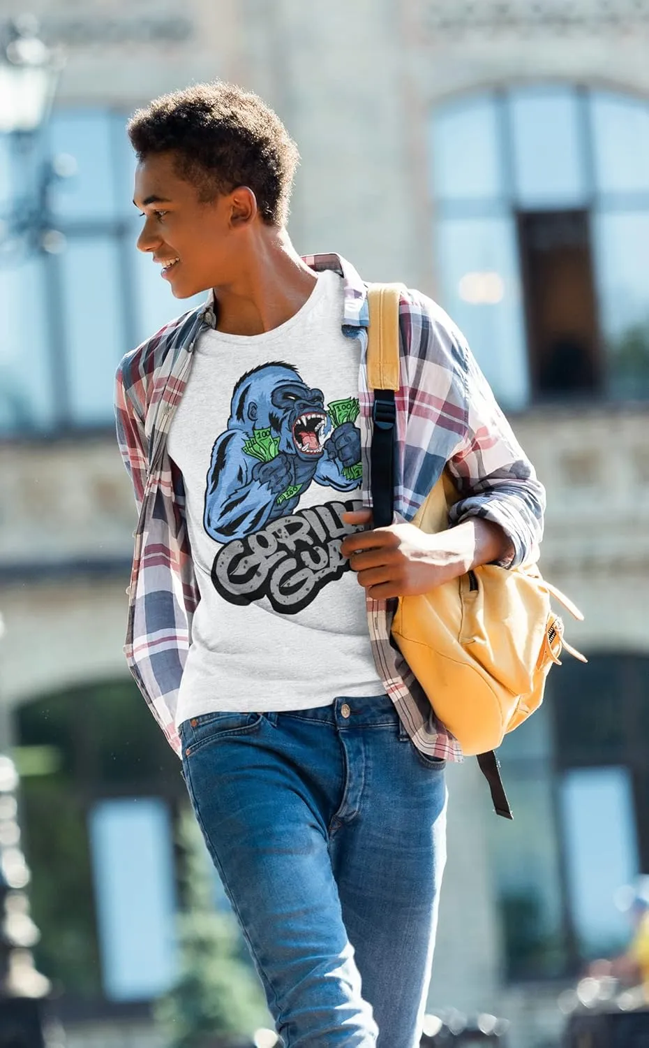 Jordan 4 Midnight Navy T Shirt to Match Men's Sneakers Gorilla Guap, Shirt to Match Jordan 4s Midnight Navy