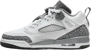 Jordan Spizike Low Big Kids' Shoes (FQ3950-102, White/Anthracite/Wolf Grey/Cool Grey)