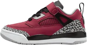 Jordan Spizike Low Little Kids' Shoes (FQ3951-600, Gym Red/Wolf Grey/Cool Grey/Black)