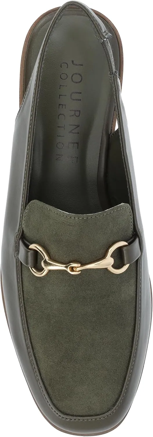 Journee Collection Women's Lainey Slingback Loafer Flats